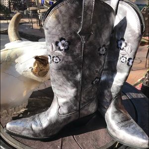 Metallic Durango cowboy boots